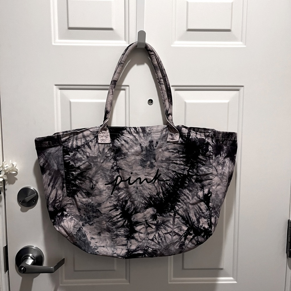 “Pink” tie dye Tote bag